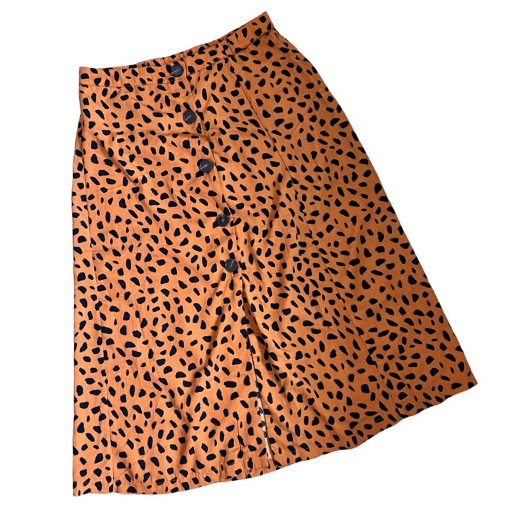 All in favor cheetah print skirt